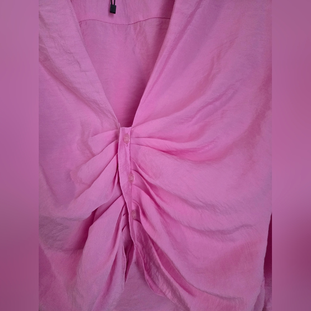 Zara Pink Long Sleeve Top - Picture 5 of 5
